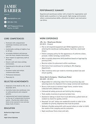 Great Sample Resume: Free Resume-Writing Resources and Support