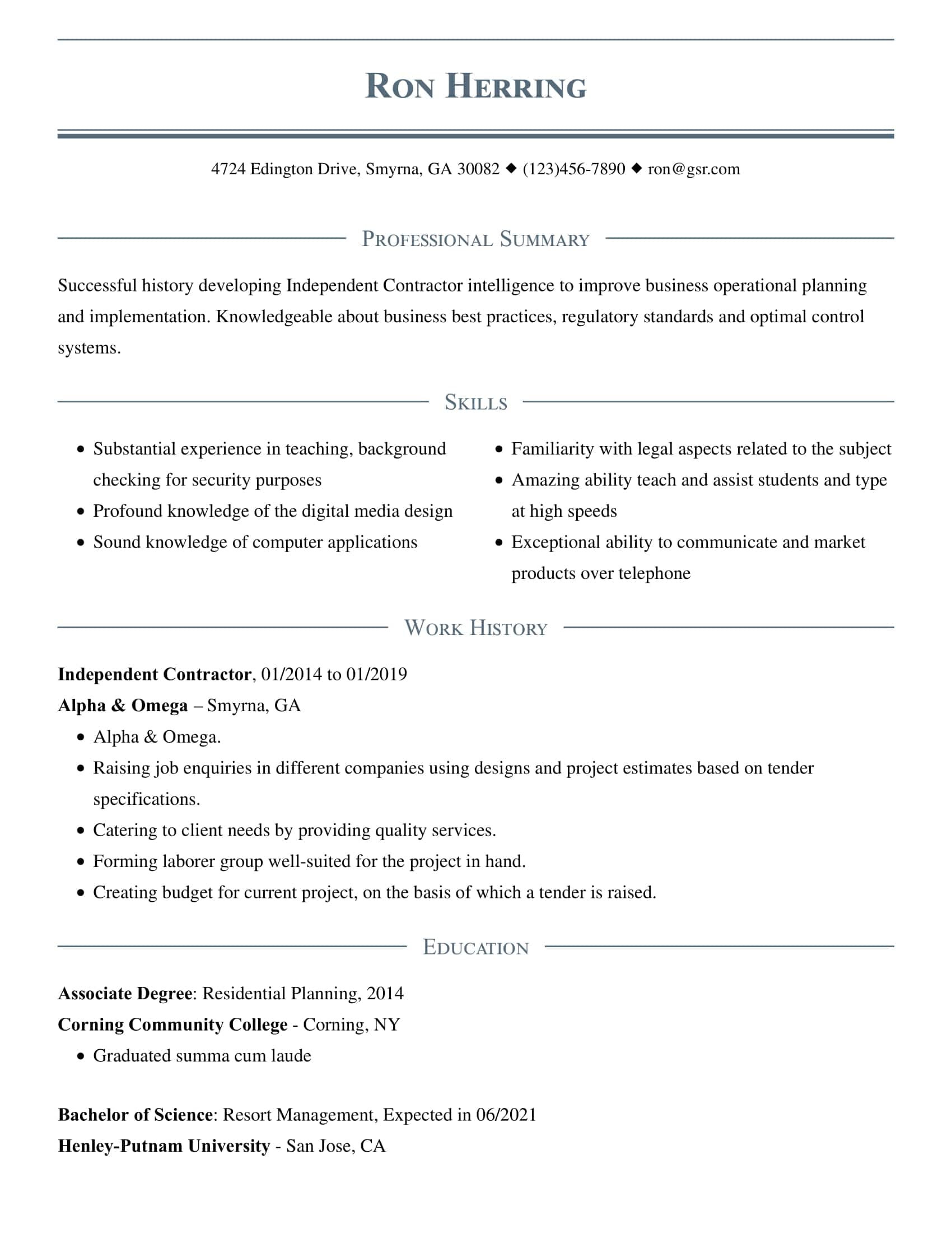 resume template australia word   19
