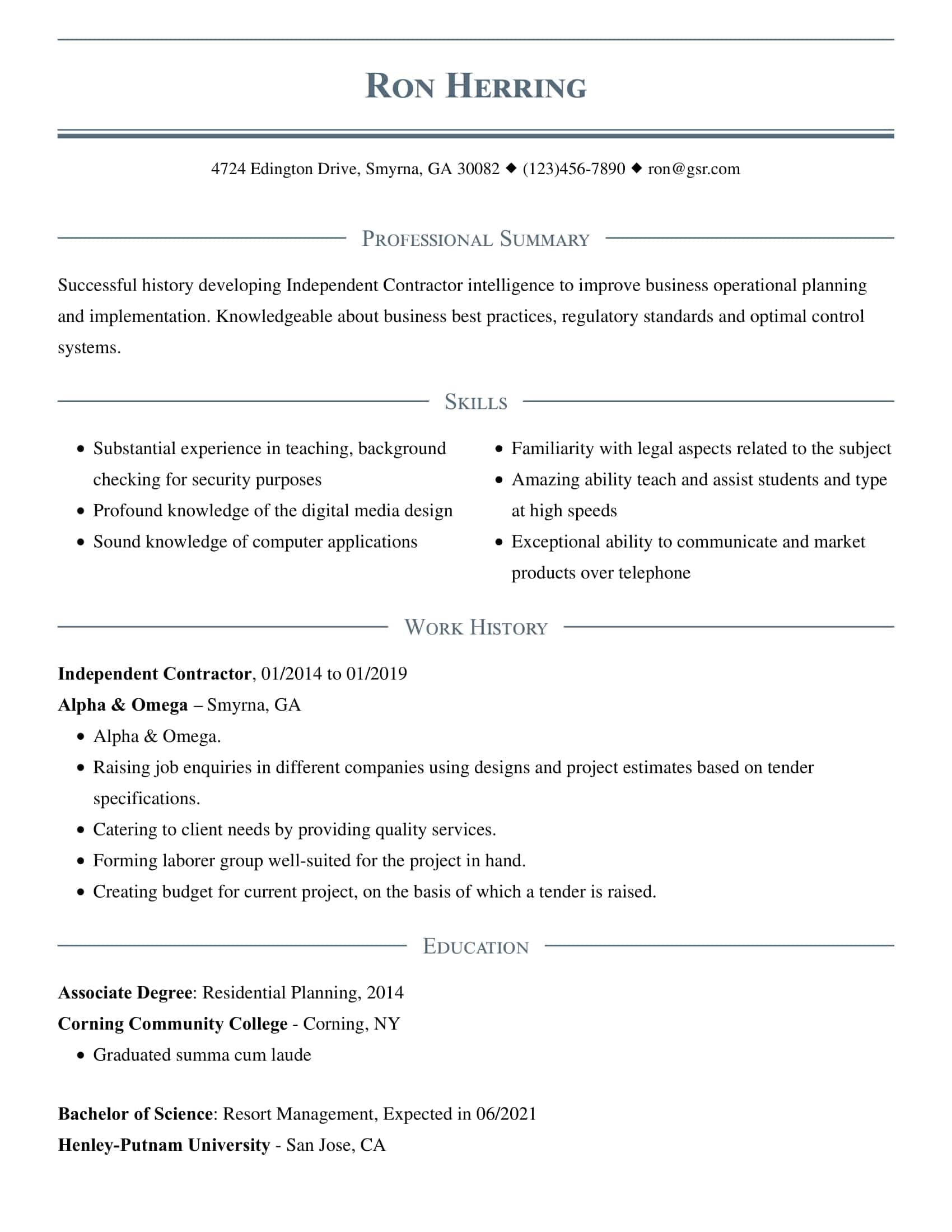 22 Resume Templates Edit Download In Minutes